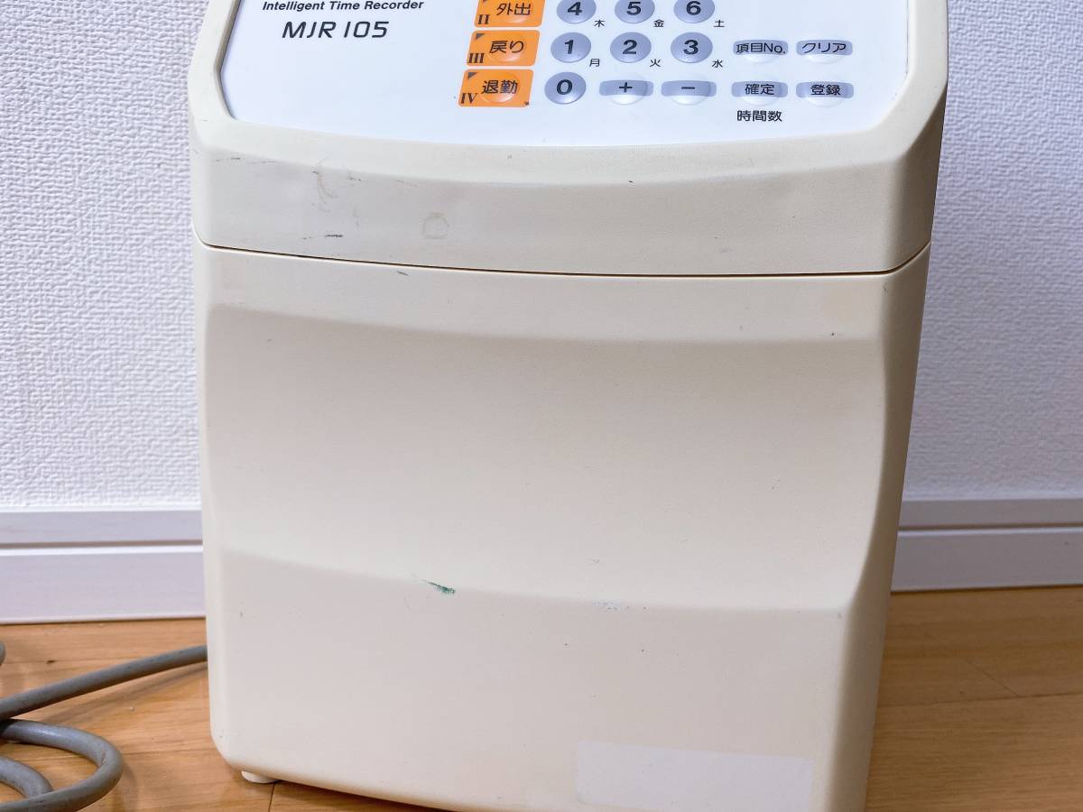 アマノ タイムレコーダー AMANO : MJR105 mjr105の通販 