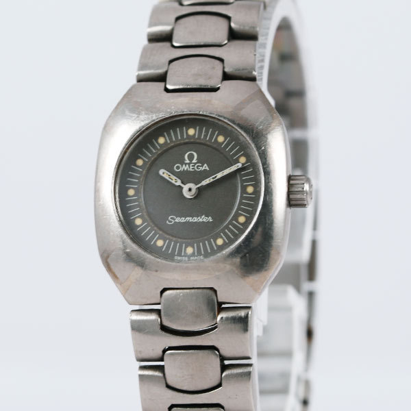 【ブランケット】OMEGA SEAMASTER オメガ シーマスター ポラリス 595.0072 レディース クオーツ