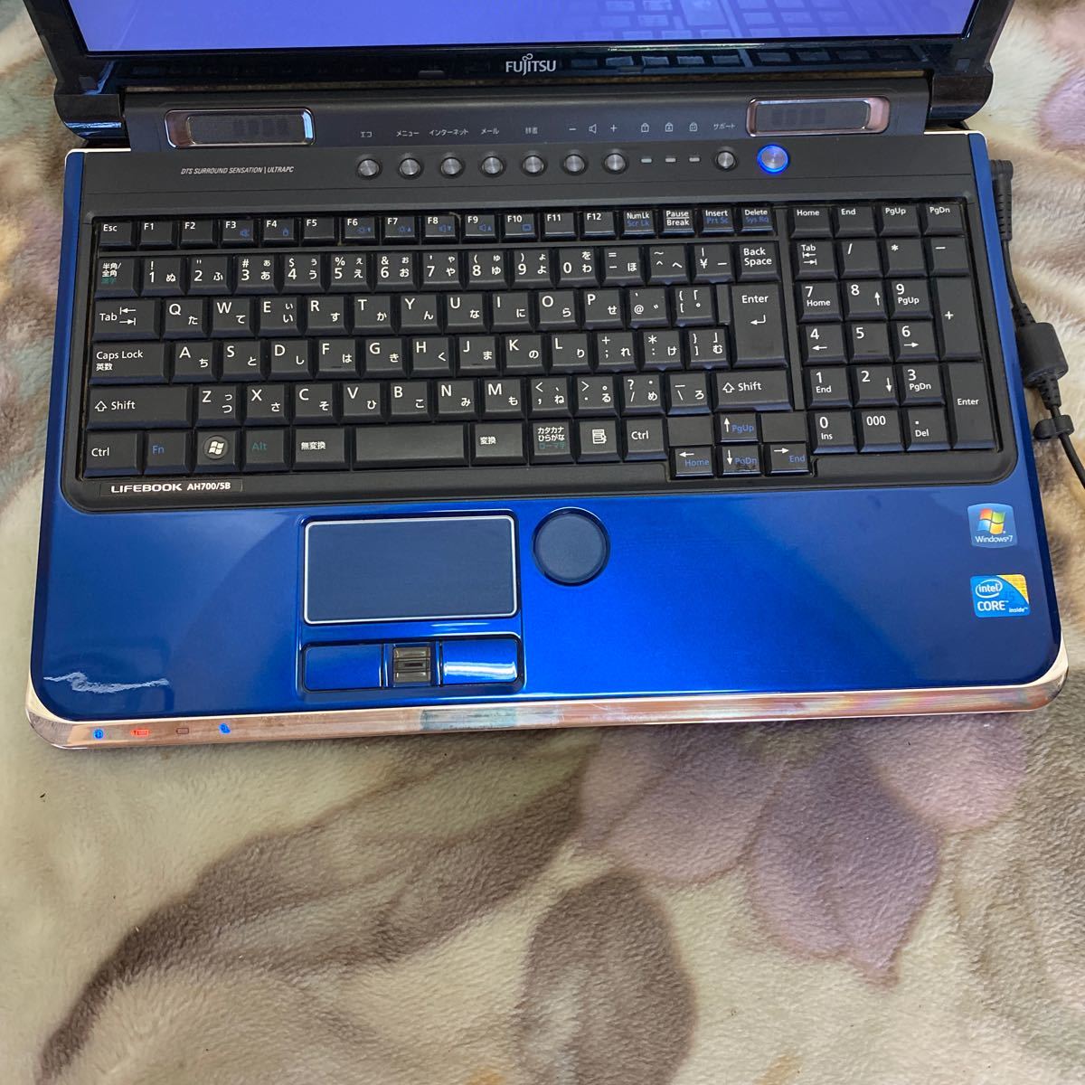 ノートPC 【ジャンク】FUJITSU LIFEBOOK AH700/5B
