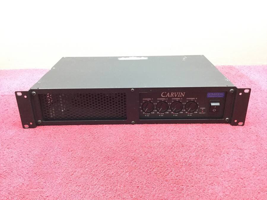パワーアンプCARVIN DCM2004L 売れ済超安い CARVIN DCM2004L-J PAアンプ☆現状品