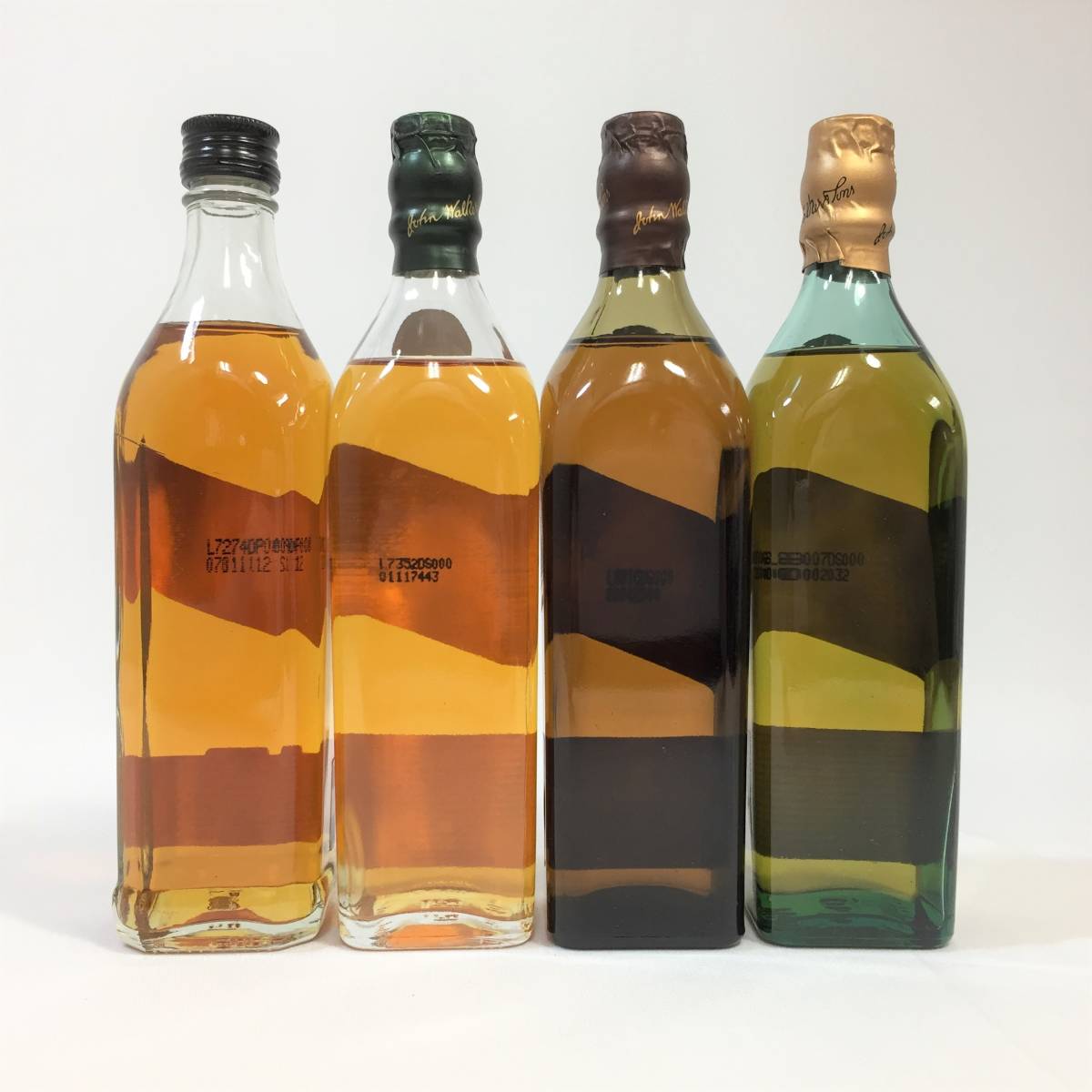 ジョニーウォーカー Johnnie Walker ザ コレクション 200ml 4本セット