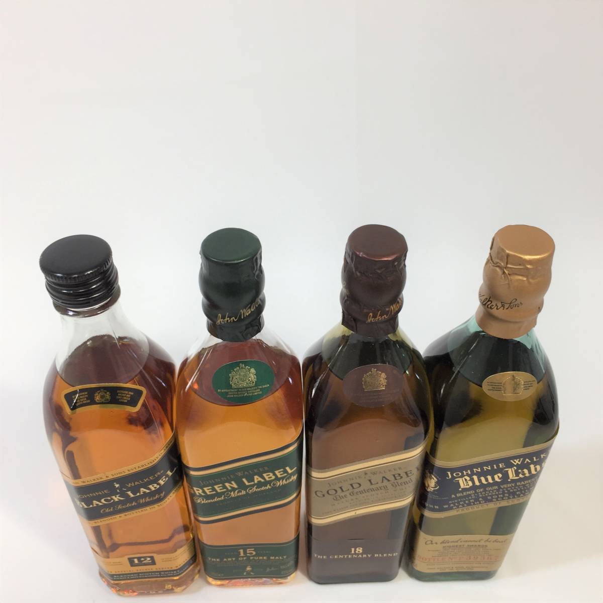 ジョニーウォーカー Johnnie Walker ザ コレクション 200ml 4本セット
