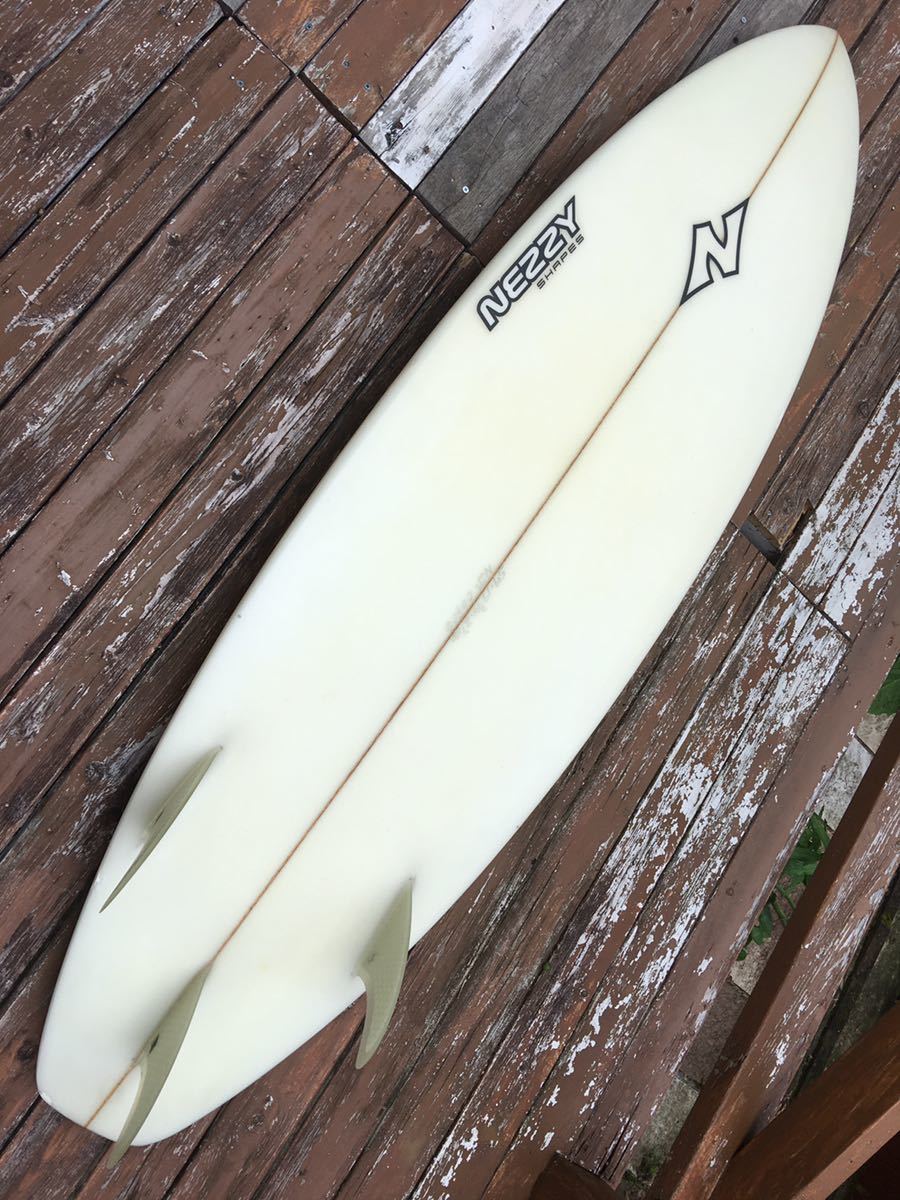 サーフボード Used surfboard kits 6.1 Nezzy (orange) and 6.3 Newton