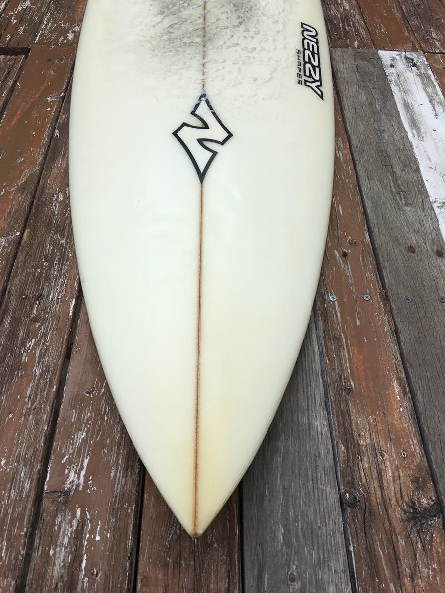 サーフボード Used surfboard kits 6.1 Nezzy (orange) and 6.3 Newton