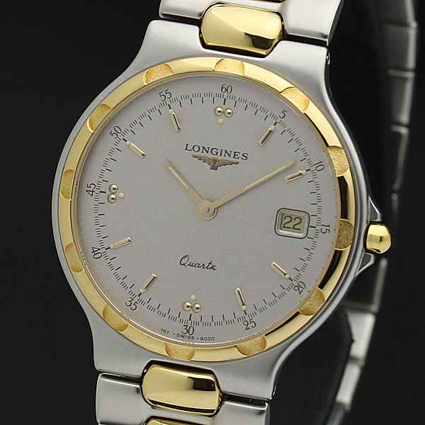 稼働 美品 箱/保証書付 LONGINES ロンジン レディースウォッチ L6