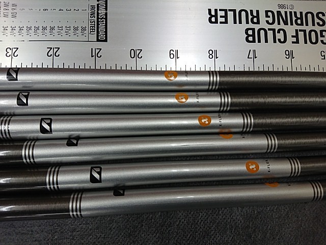 AEROTECH エアロテック Steel Fiber スチールファイバー i95 (X) #5-PW 6本セット アイアン用