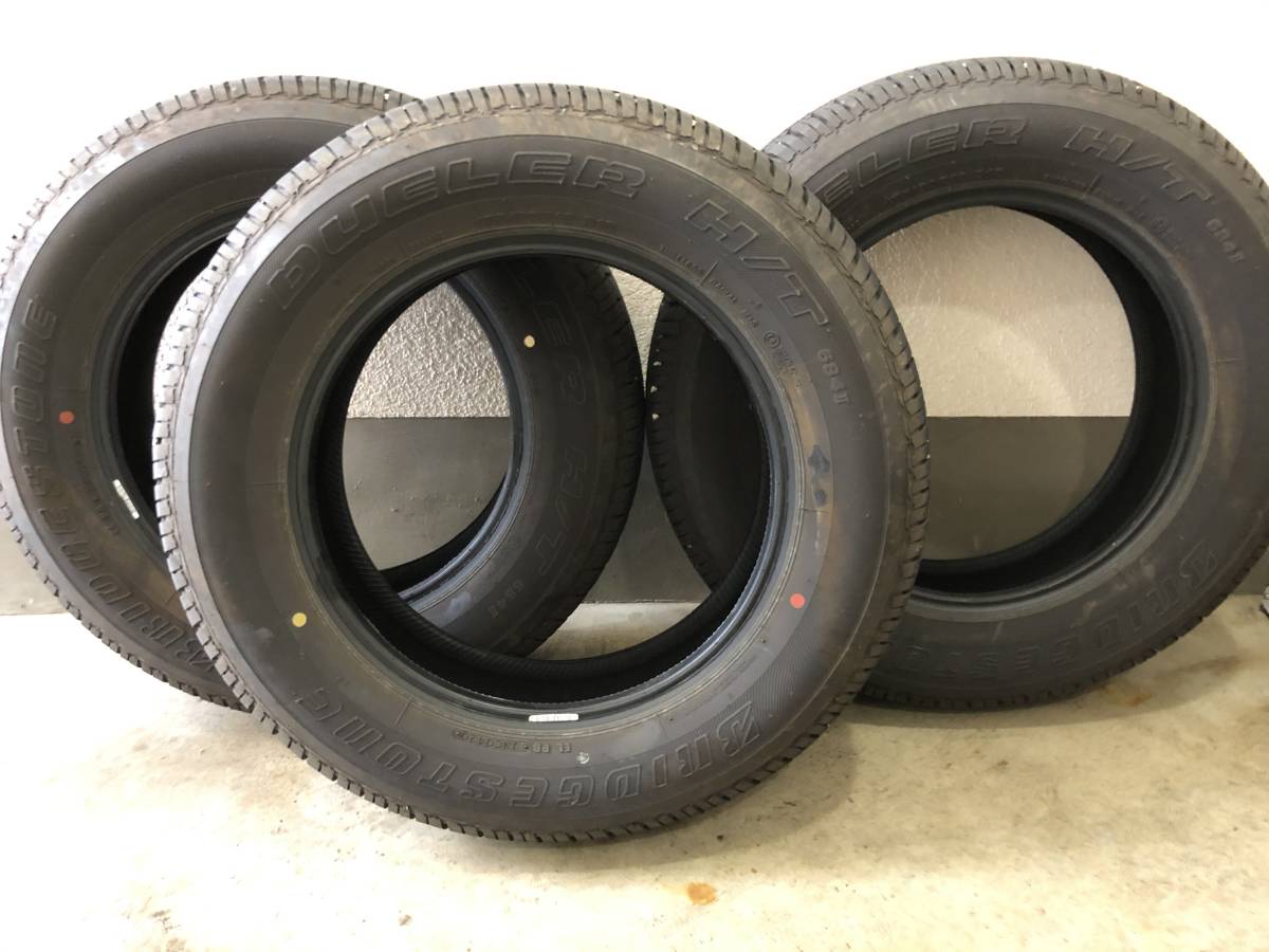 JB64ジムニー、純正タイヤ4本、175/80R16 91S／ブリヂストンDUELER H