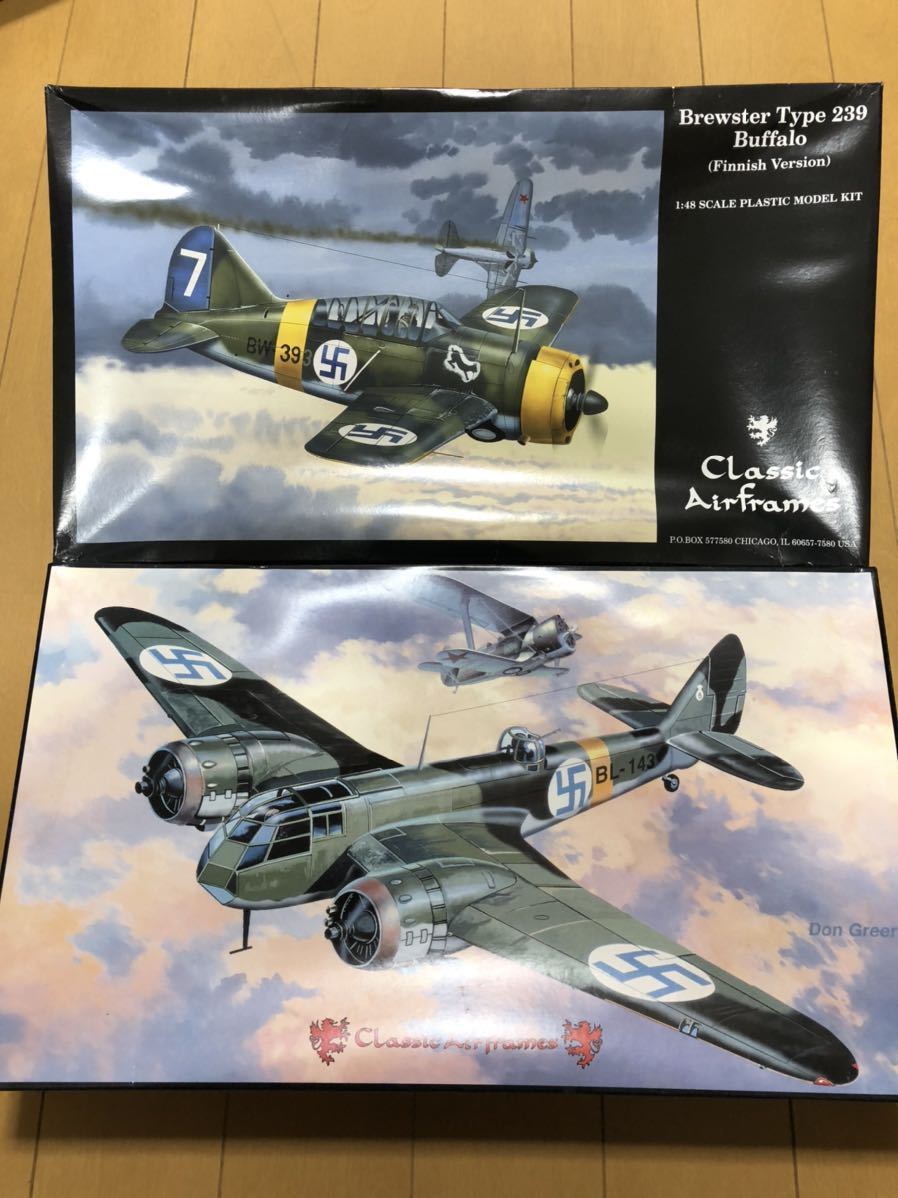 未組立 1/48 軍用機 Classic AirFrames 2点まとめて 【公式通販】