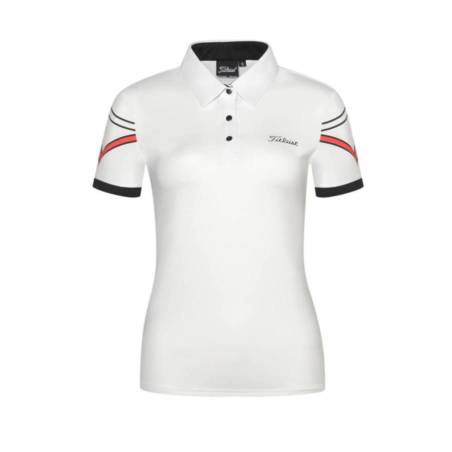 爆買い，品質保証 Titleist03☆ ポロシャツ☆（女性用)☆ Lサイズ ☆白