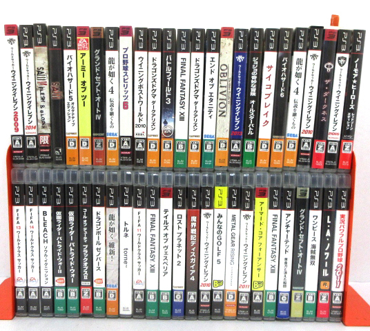 PS3 1本800円ソフト くむの PS3ソフト50本福袋を開封！ジャンクで2800円 PS3