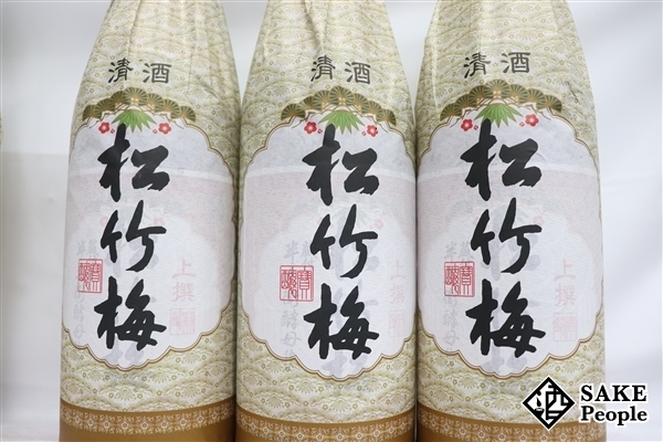 ☆1円～ 日本酒6本セット 松竹梅 上撰 1800ml 15度 2019.12 宝焼酎 京都 松竹梅 上撰 1800ml 1800mlx6本 上撰松竹梅 よろこびの清酒贈り物&frasl;ギフト上撰