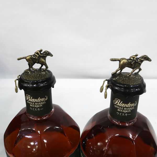 ★2本セット/ Blanton's（ブラントン）シングルバレル ブラック 40% 750ml O0F2266 ブラントン シングルバレル 750ml | 0 BOURBON