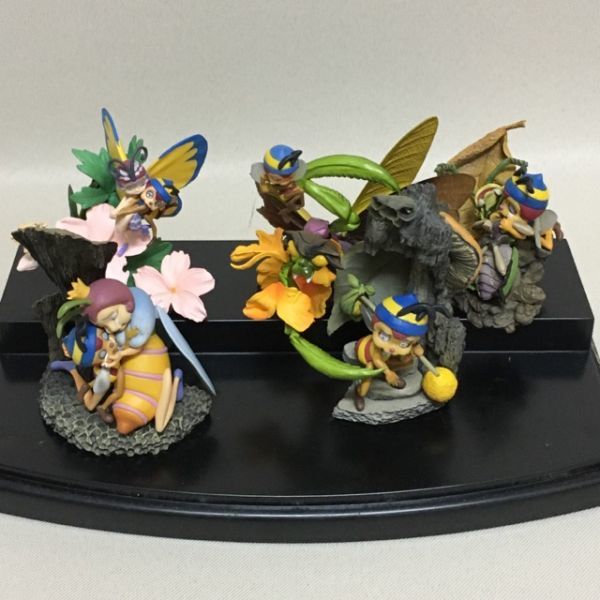 海洋堂（タカラ）昆虫物語 みなしごハッチ 全5種 ケース付