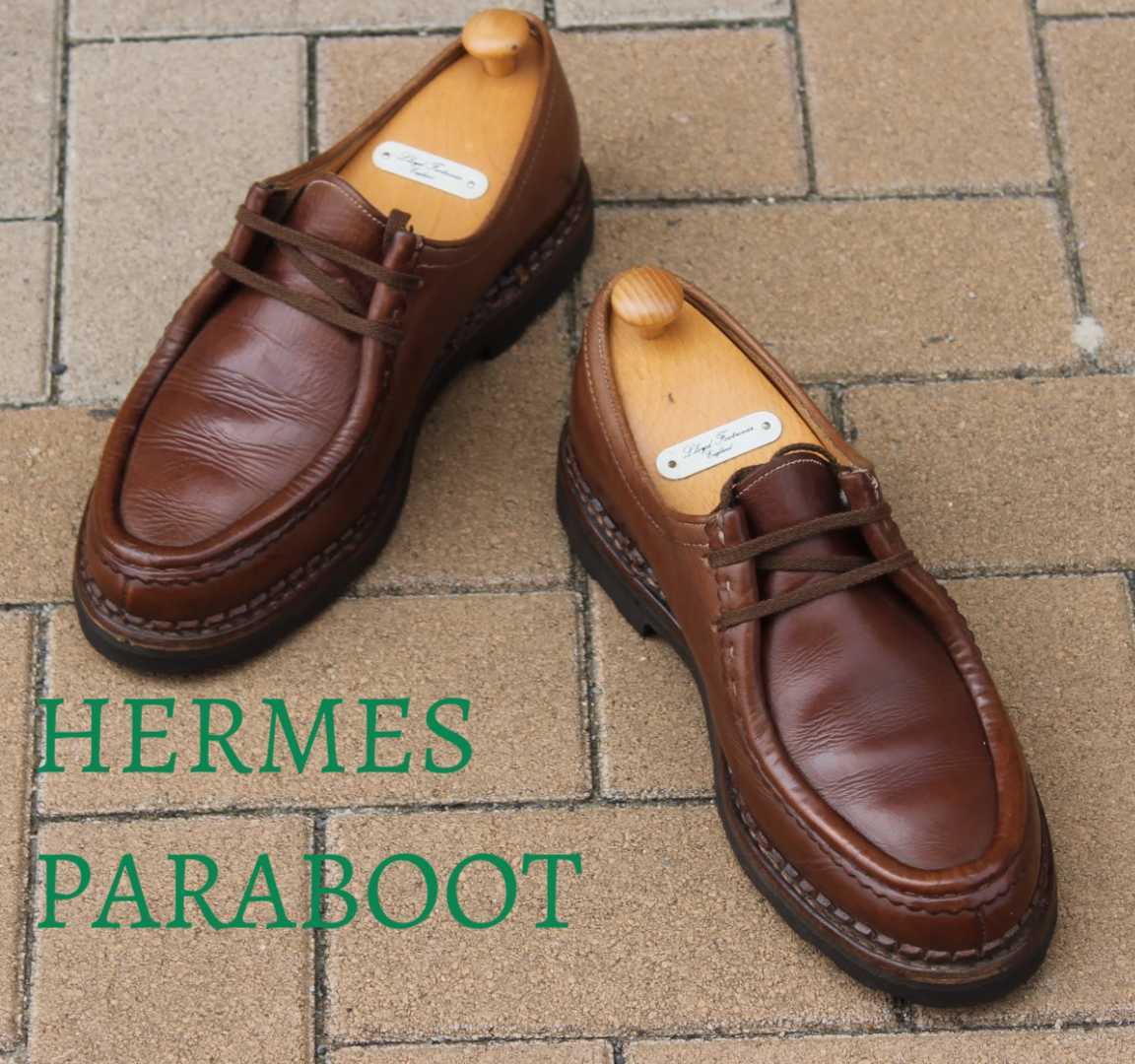 希少品 HERMES別注 / Paraboot / ミカエル / サイズ44