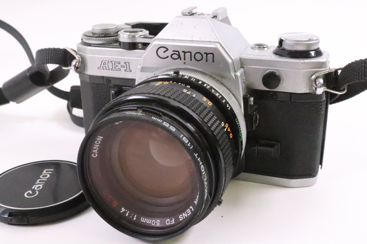 Canon AE-1 キャノン レンズ CANON LENS FD 50mm 1:1.4 S.S.C. 1340-SH