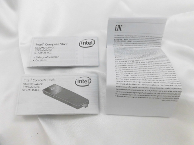 未使用●Intel Compute Stick スティック型コンピューター[E0045] Compute Stick Stick」特集 N4120 &frasl;Celeron インテル®