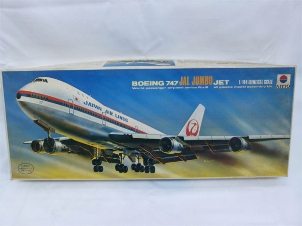 ◇◇NITTO◇プラモデル ボーイング 747 ジャンボ ジェット 1/144