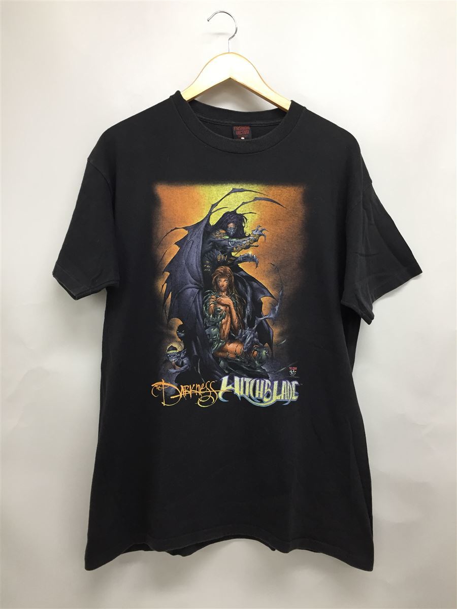  WITCHBLADE/Tシャツ/L/コットン/BLK/FASHION VICTIMボディ(イラスト、キャラクター)｜売買されたオークション情報、yahooの商品情報をアーカイブ公開 - オークファン Lサイズ