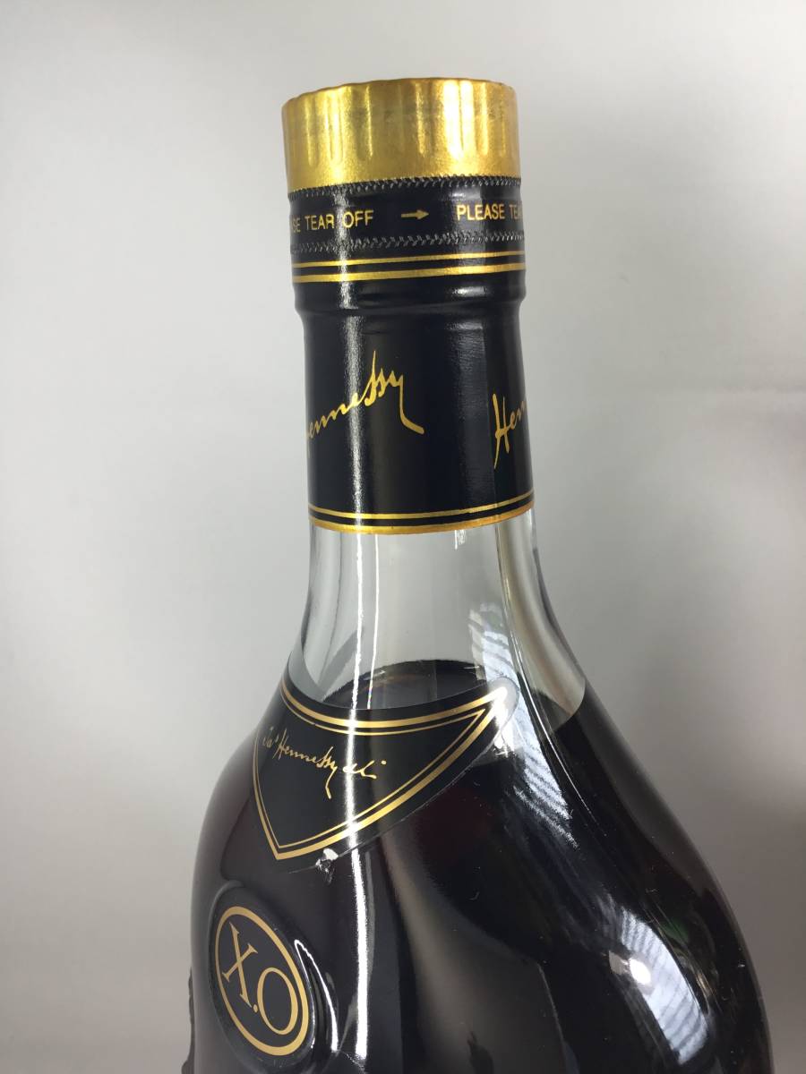 未開栓・古酒】Hennessy ヘネシーXO クリアボトル 金キャップ 700ml 40