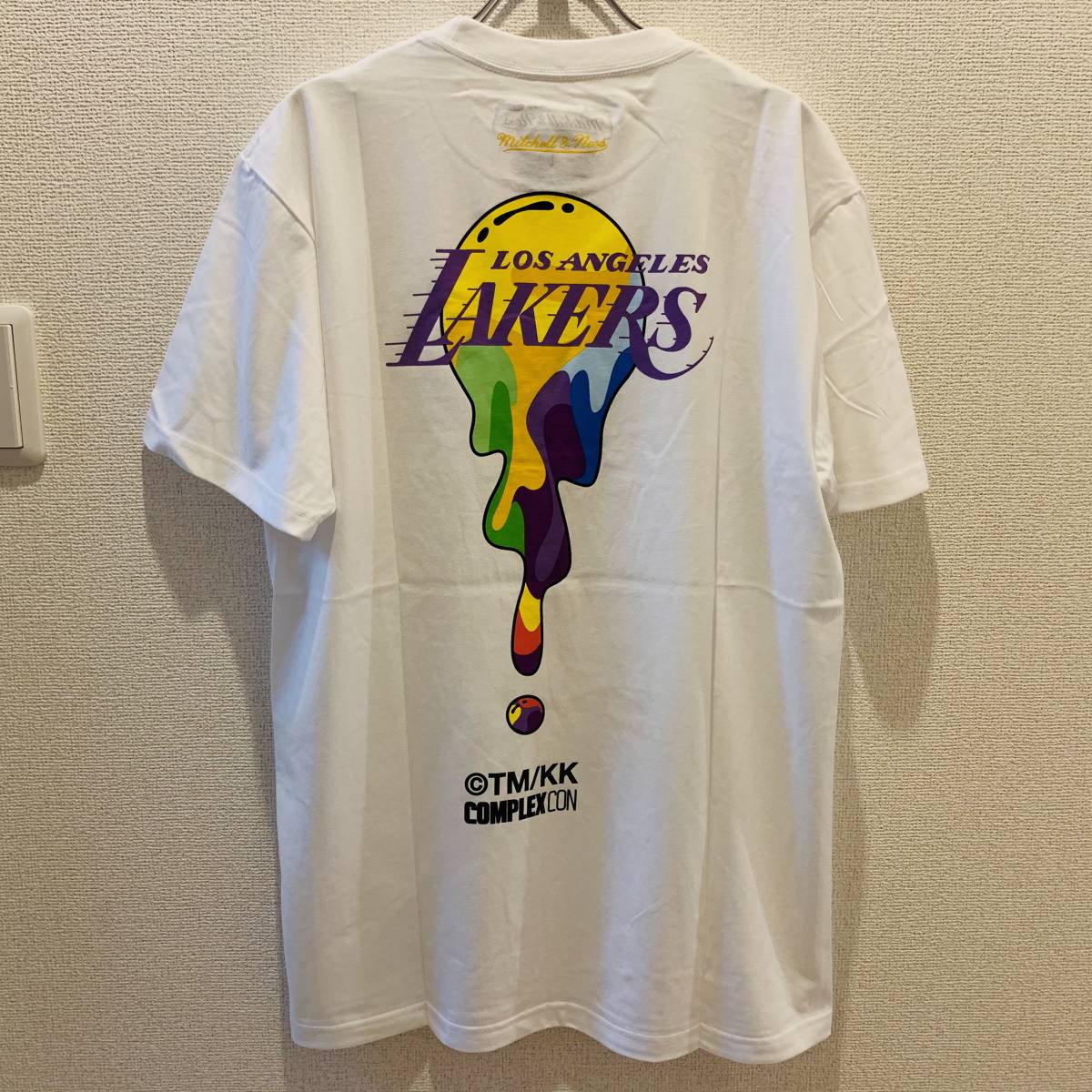 Complexcon限定/村上隆×LAYKERS×Michell＆nes レイカーズ Tシャツ 