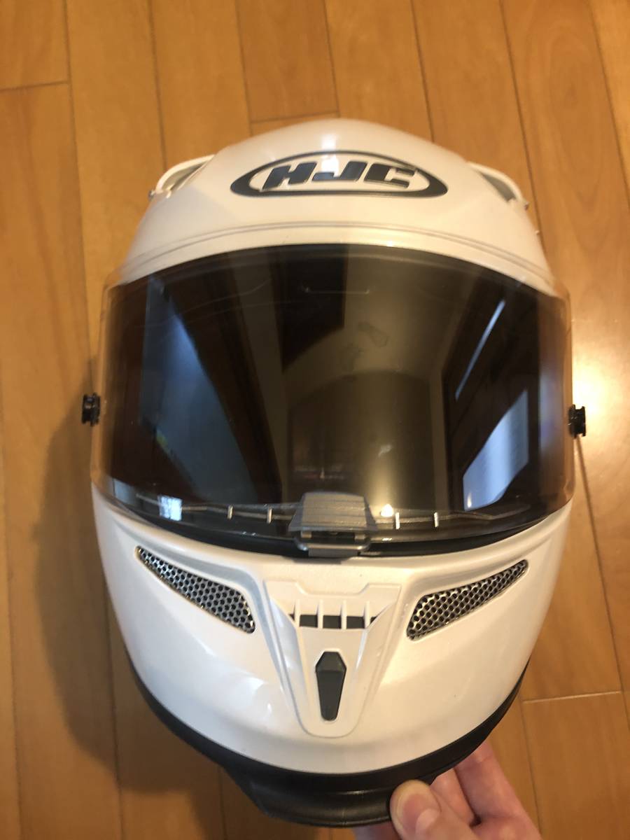 HJCアルファ11フルフェイスヘルメット白 Lサイズ59-60cm