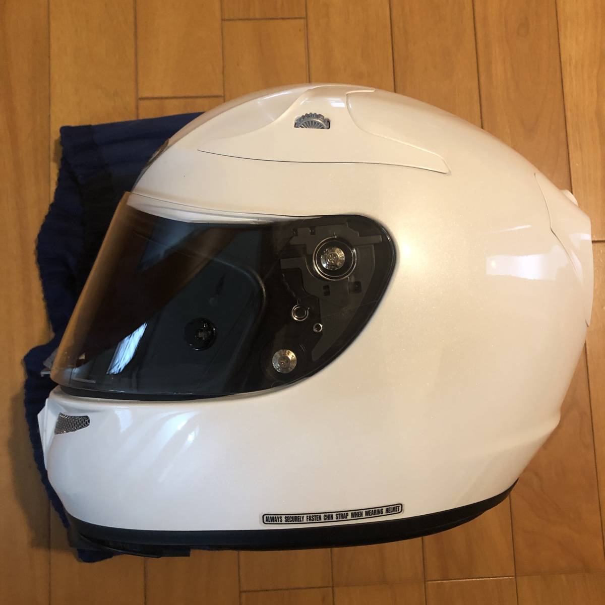 HJCアルファ11フルフェイスヘルメット白 Lサイズ59-60cm