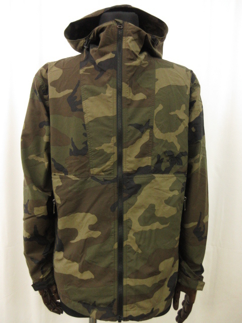 数量限定，HOT ノースフェイス THE NORTH FACE 長袖 ナイロン ジャケット メンズ sizeM ブラウン系 カモフラ柄 NP71535 9MB1433(Mサイズ)｜売買されたオークション情報、yahooの商品情報をアーカイブ公開 - オークファ 男性用
