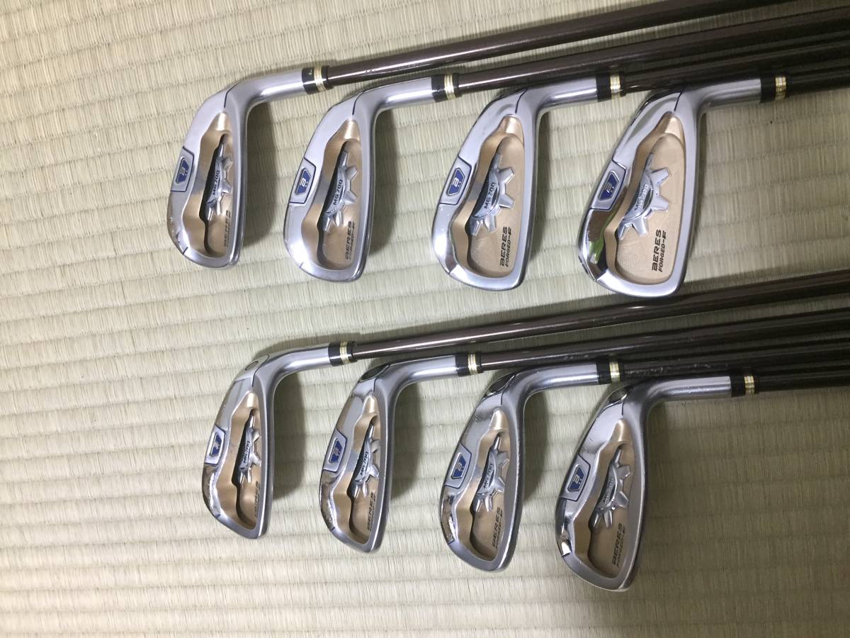 - FORGED-F アイアンセット BERES メルカリ MG700 高級本間 0 MG 星2 ベレス 本間ゴルフ 本間 メンズ HONMA 1