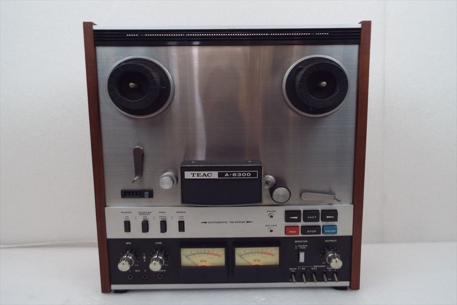 ▽TEAC A-6300 オープンリールデッキ ティアック アナログテープ 中古