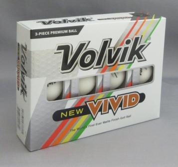 定番，2026 2020年モデル volvik vivid ホワイト 1ダース ゴルフボール 白 ボルヴィック ビビッド マットフィニッシュ 12球 USモデル バッバワトソン(1ダース)｜売買されたオークション情報、yahooの商品情報を ボール