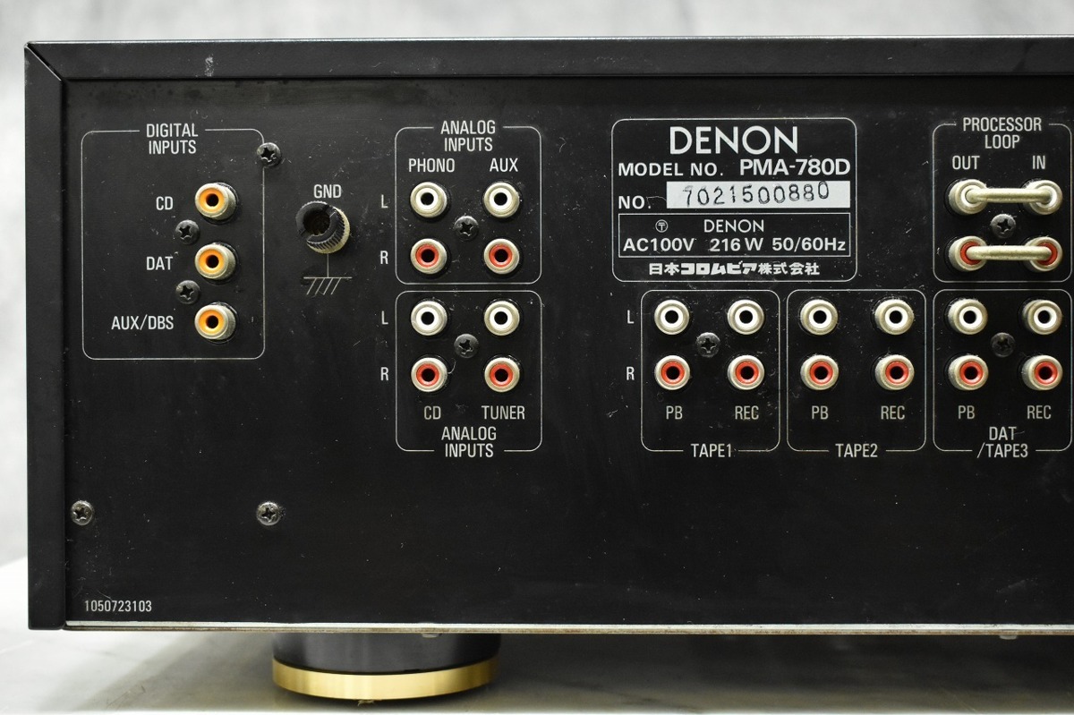 デンオン／デノン DENON/デノン プリメインアンプ PMA-780D【ジャンク