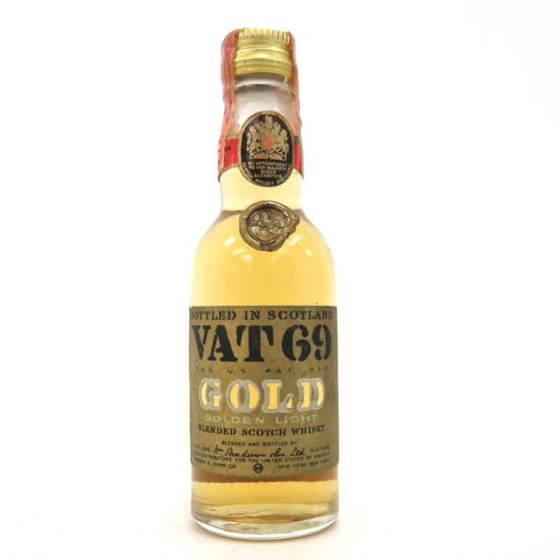 2026年最新Yahoo!オークション VAT69 | ミニチュアボトル 0 vat69の
