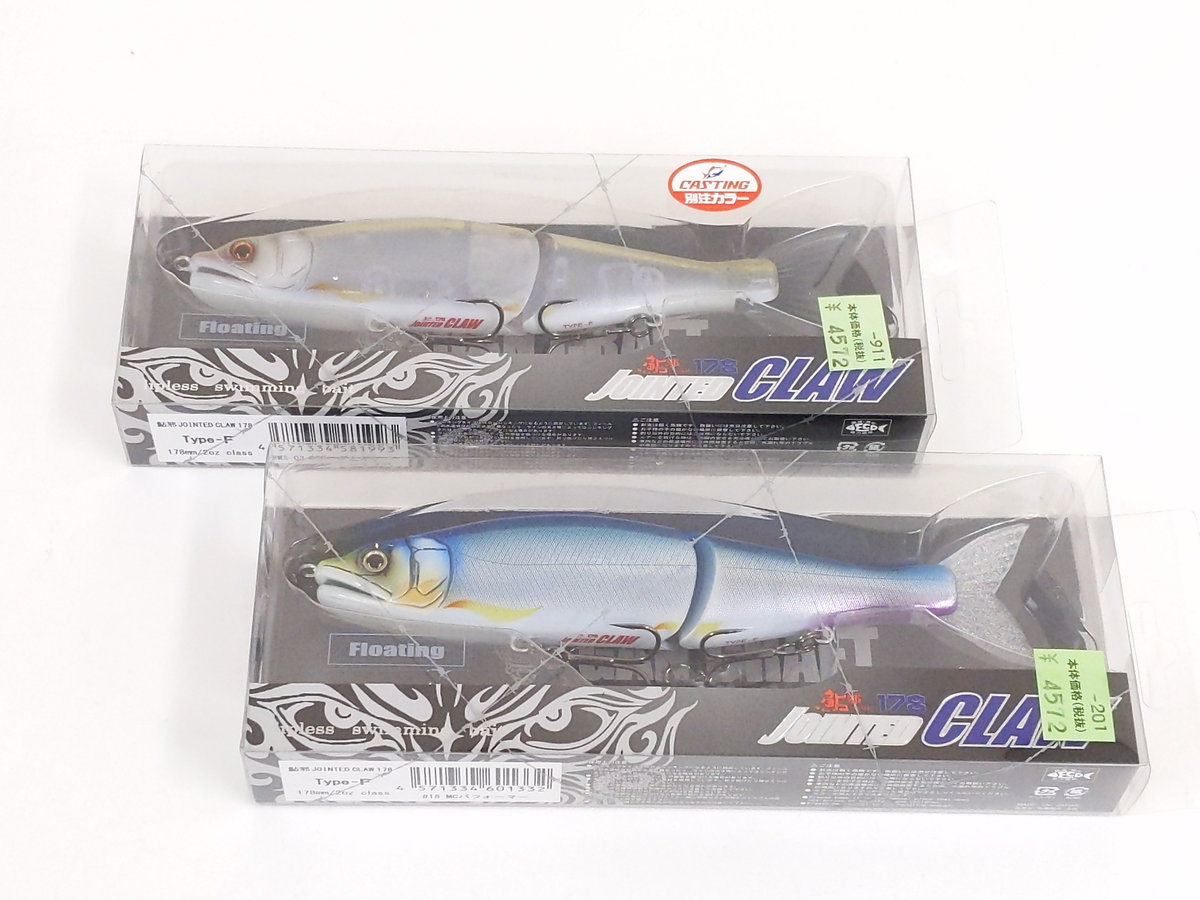 【新作登場，HOT】 ガンクラフト ジョインテッドクロー 178 タイプ-F MCパフォーマー DSKマダムキラー(ビッグベイト)｜売買されたオークション情報、yahooの商品情報をアーカイブ公開 - オークファン 淡水