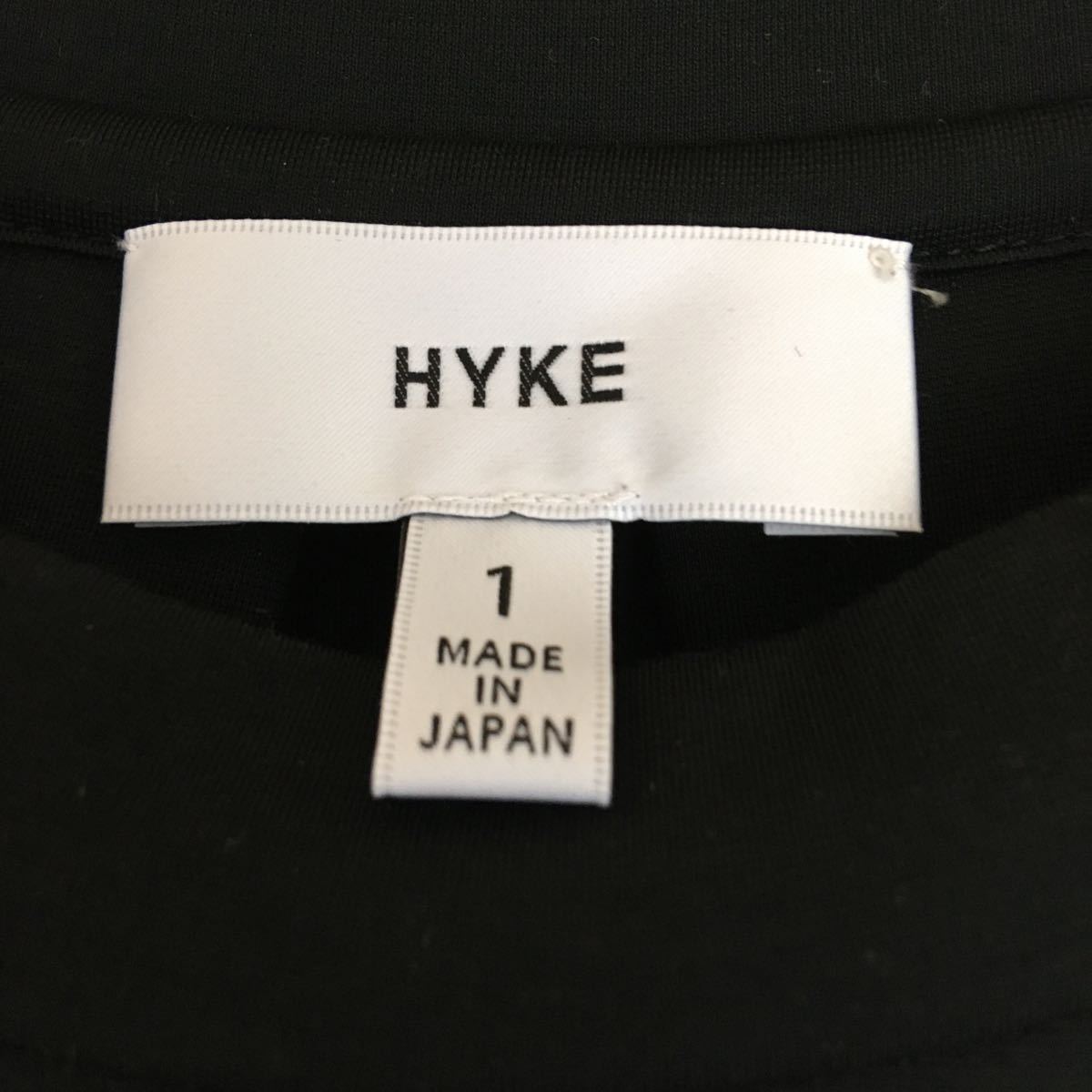 HYKE ワンピース BLK サイズ1 に興味をもっていただき 【公式通販】