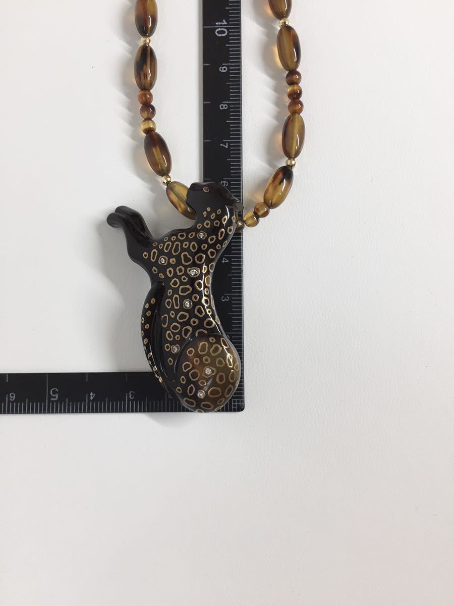 新品】蒔絵師＊松山武司ヒョウべっ甲ブローチ兼ネックレス＊螺鈿らでん