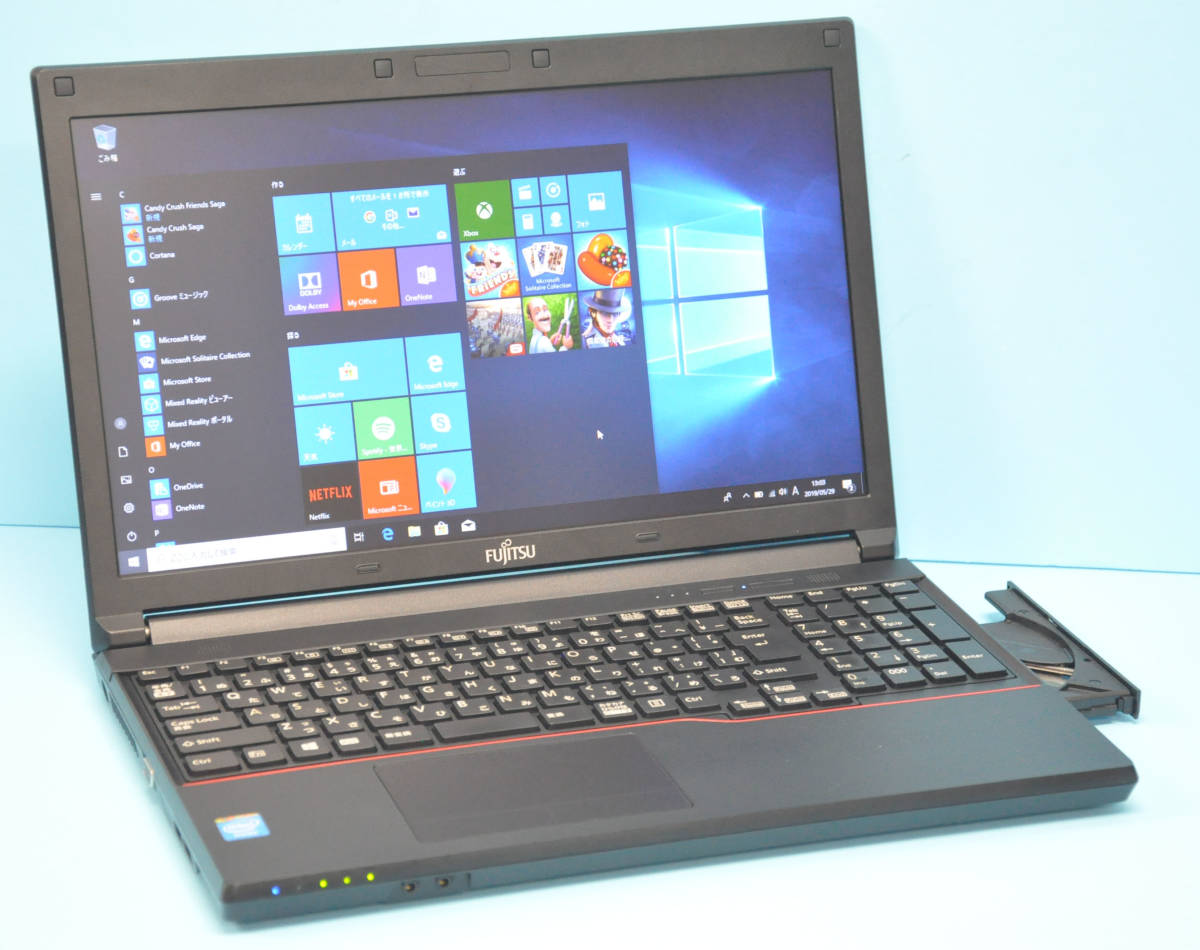 ♪ 良品 富士通 A573/G ♪ Core i5-3340M 2.7GHz / メモリ4GB / 大容量