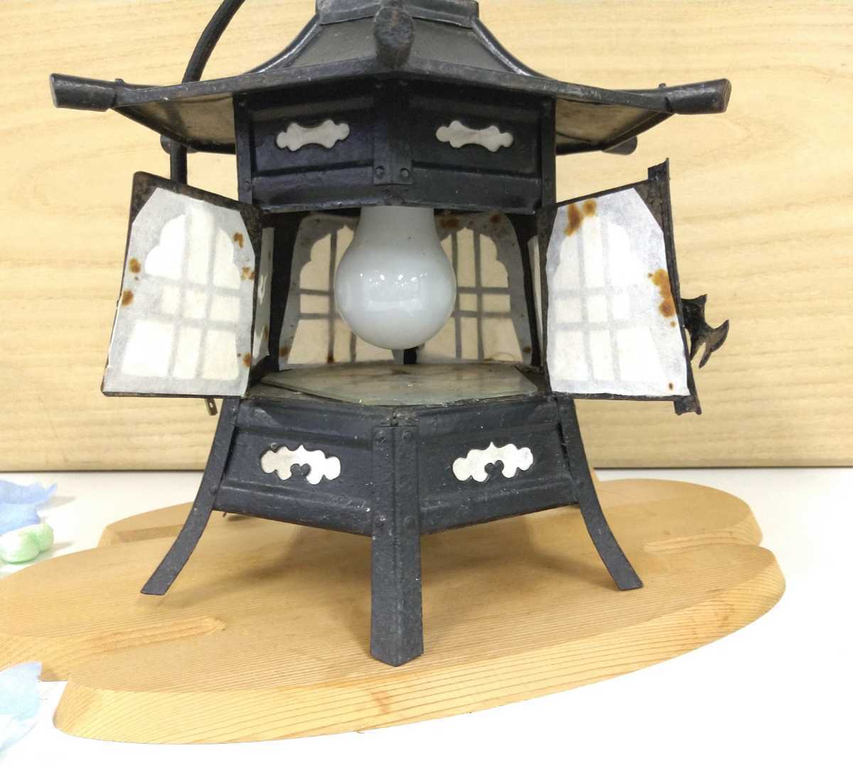 吊り灯篭 灯籠 公式通販 吊灯籠 吊灯篭 灯篭 高岡銅器 鉄製 骨董 