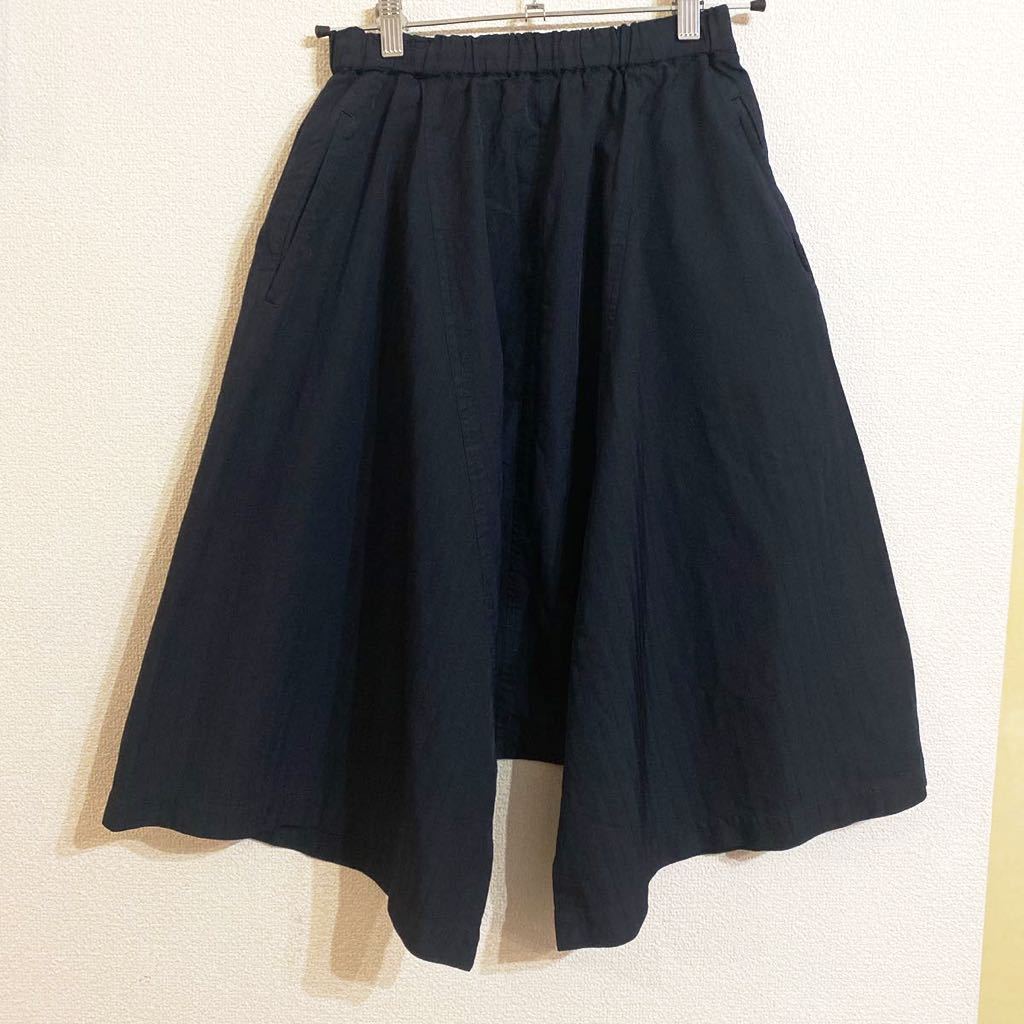 2019春夏 コムコム ポリエステル ワイドサルエルパンツ COMME DES