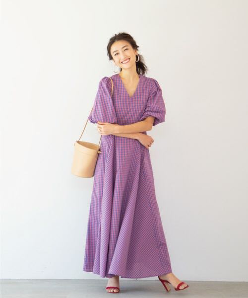 パリゴにて購入 タグ付 バナーバレット Maki Kaneko コラボチェックマキシワンピース 定価２３１００円 ワンピース 売買されたオークション情報 Yahooの商品情報をアーカイブ公開 オークファン Aucfan Com