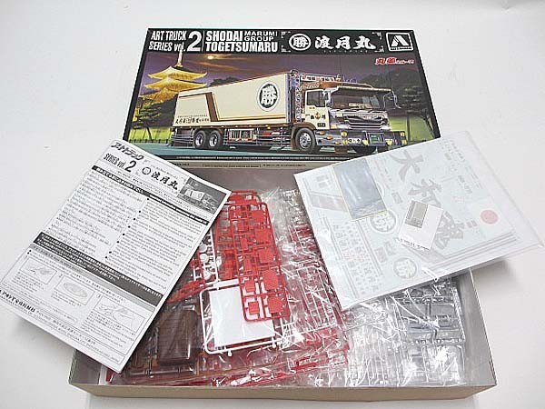 アオシマ アートトラック シリーズvol.2 渡月丸 プラモデル アオシマ