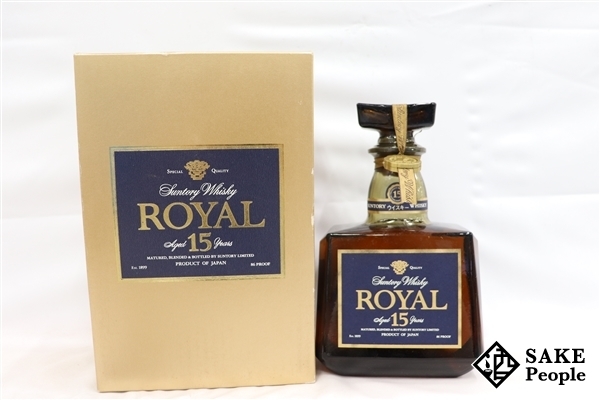 【人気セール，正規品】 注目 サントリー ローヤル 15年 700ml 43% 箱 ジャパニーズ(日本)｜売買されたオークション情報、yahooの商品情報をアーカイブ公開 - オークファン 日本
