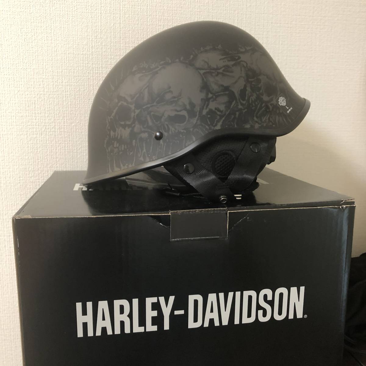 HARLEY-DAVIDSON 半帽ヘルメット マットブラック 【公式ショッピング