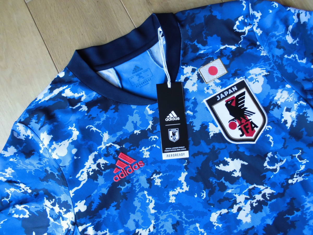 SALE，爆買い アディダス adida ED7350 サッカー日本代表 2020 レプリカ ホーム ユニフォーム 半袖 L ブルー(日本)｜売買されたオークション情報、yahooの商品情報をアーカイブ公開 - オークファン ユニフォーム