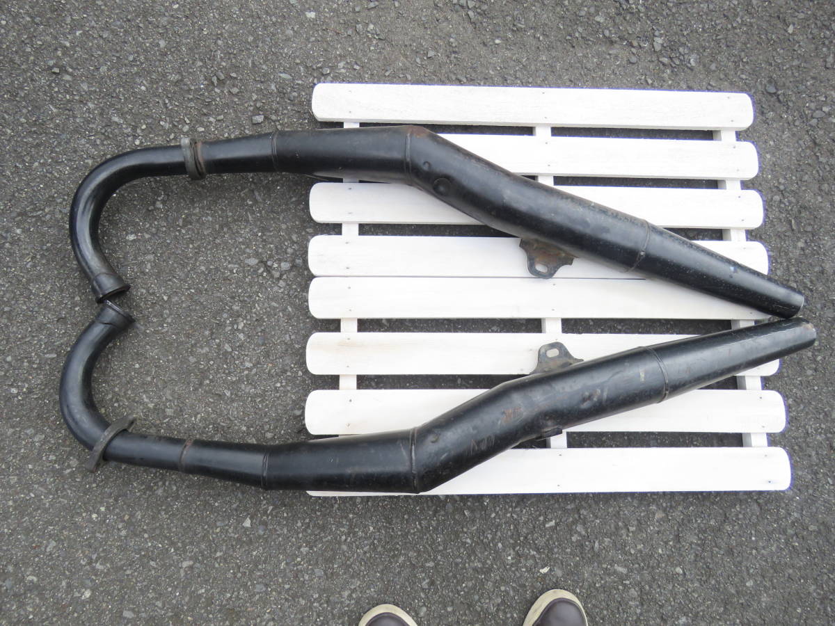 ○ヤマハ YAMAHA RZ250 純正 チャンバー 4L0-14711/4L0-14721【USED
