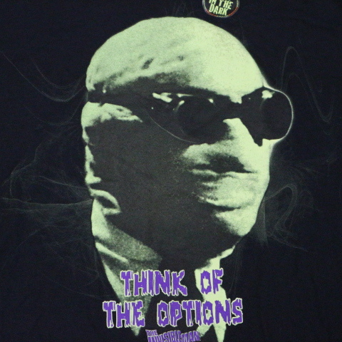 Invisible Man The 透明人間 ムービー 半袖Ｔシャツ T-Shirt Tシャツ INVISIBLE - 長期納期 ブラック ヴィンテージ 映画『透明人間』 InvisibleMan Garbs
