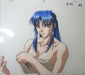 OVA「超人学園ゴウカイザー」 シャイア 胸 セル画 動画付｜セル画