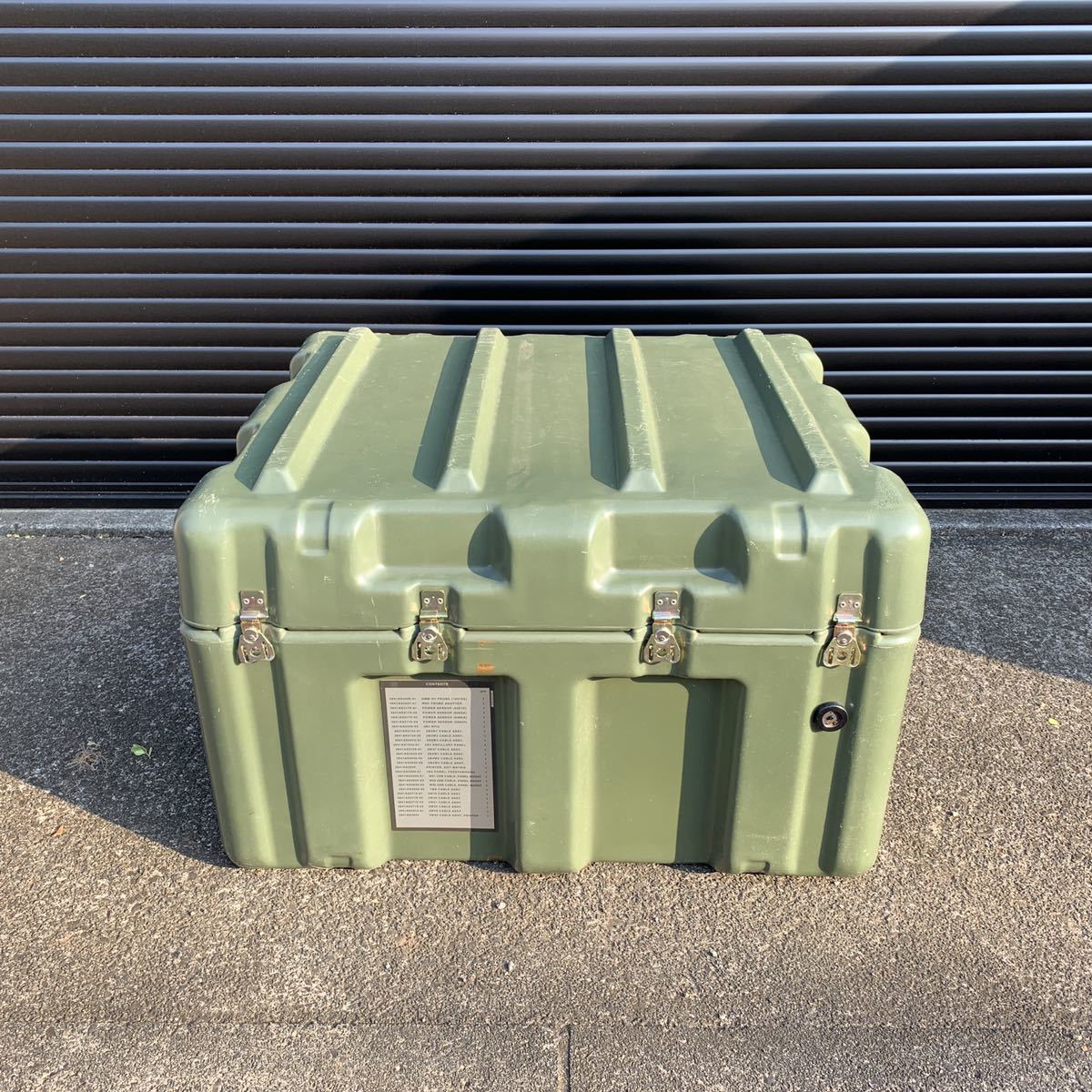 HARDIGG 米軍 米軍放出品 USED ツールボックス 米軍放出品ハードケース