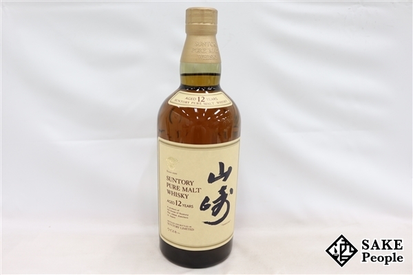 【送料無料，お買い得】 注目 サントリー 山崎 12年 ピュアモルト 750ml 43% Y1 ジャパニーズ(日本)｜売買されたオークション情報、yahooの商品情報をアーカイブ公開 - オークファン 日本