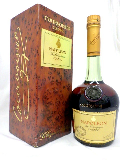100%新品，低価 未開栓 古酒 COURVOISIER クルボアジェ NAPOLEON ナポレオン コニャック 700ml 40％(クルボアジェ)｜売買されたオークション情報、yahooの商品情報をアーカイブ公開 - オークファン コニャック