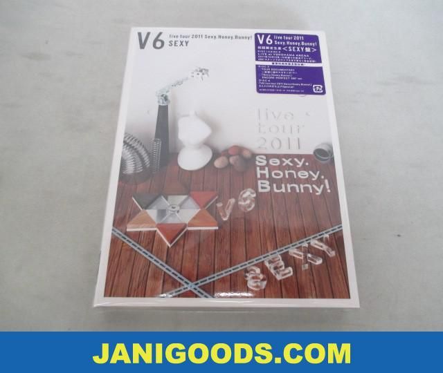 直販割引 V6 DVD live tour 2011 Sexy.Honey.Bunny! SEXY盤 未開封